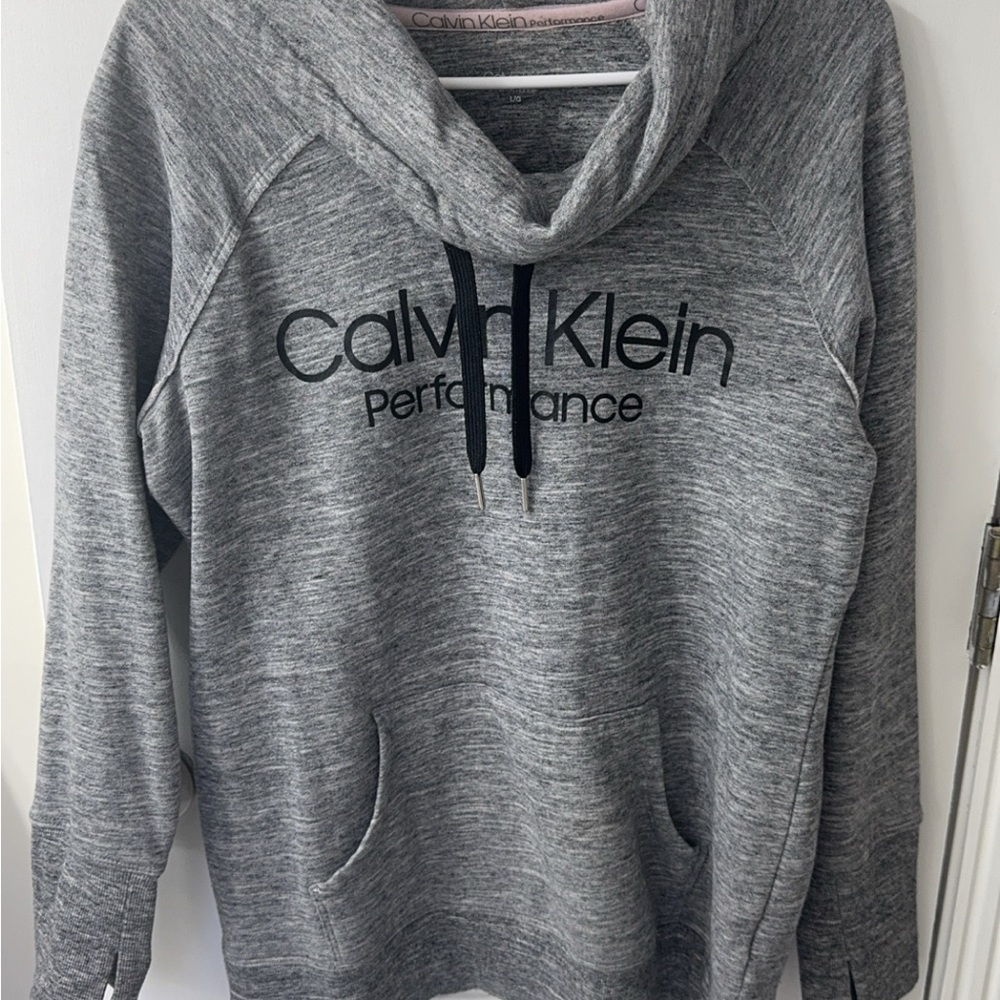 Calvin Klein Performance Gray Hoodie !